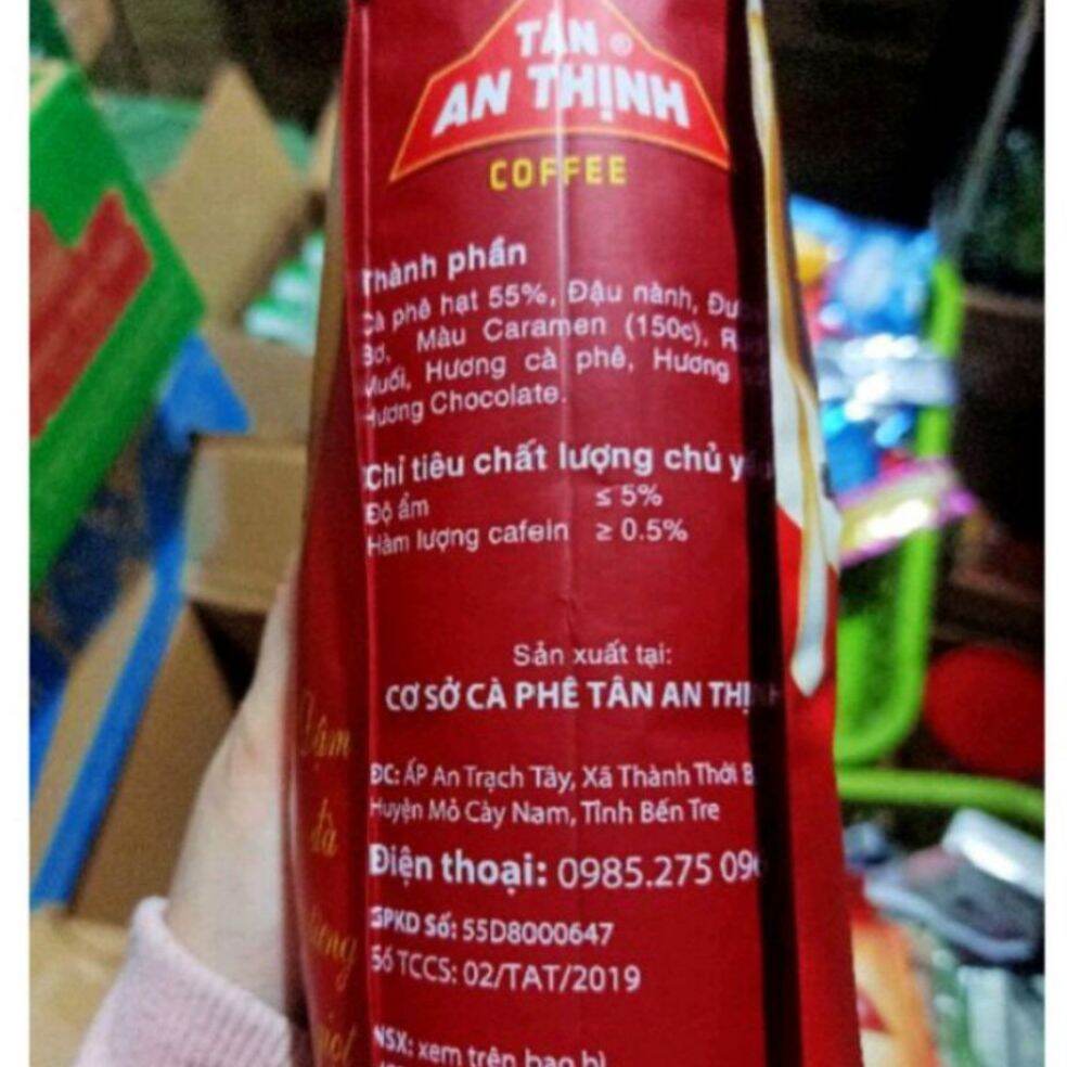 Cà phê Tân An Thịnh số 2 đỏ -500gram