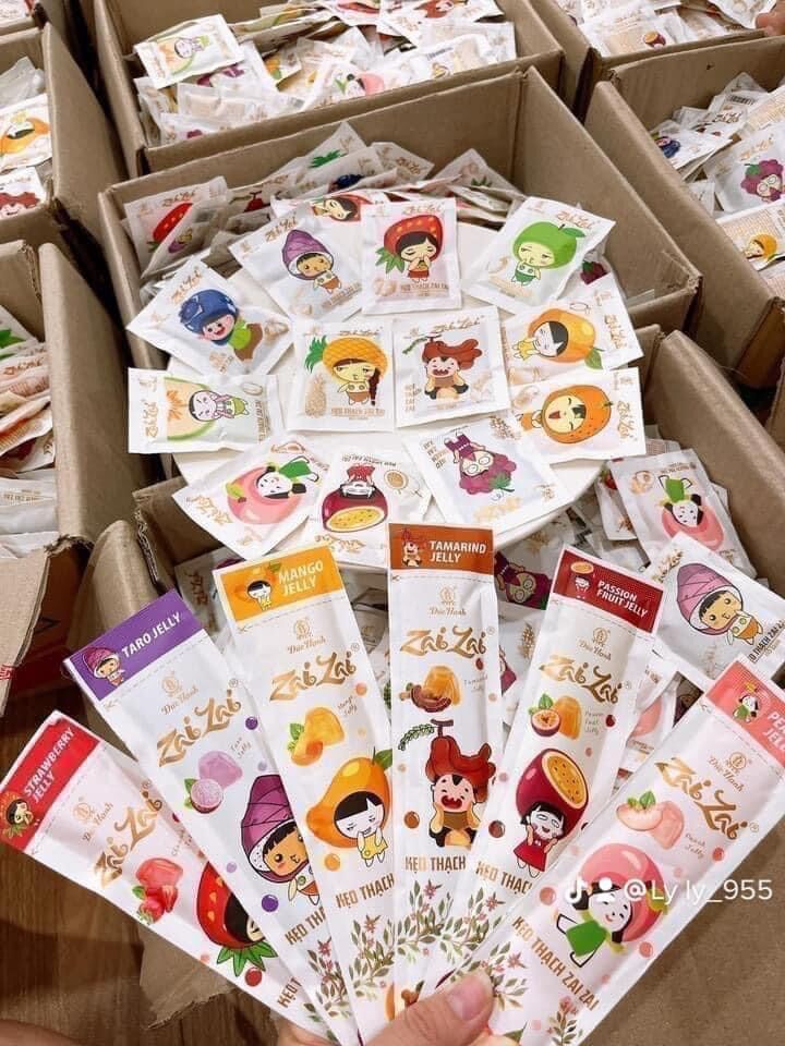 Zai zai [ thùng 5ky thạch rau câu Đức hạnh ]