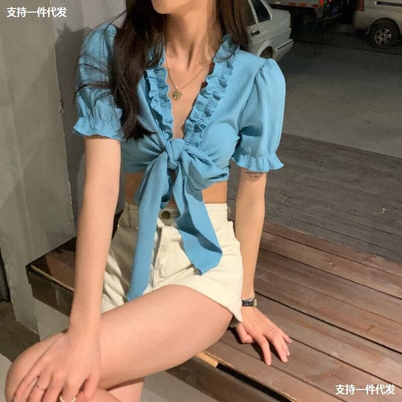 ÁO CROPTOP CỘT HAI KIỂU XINH ĐẸP A3