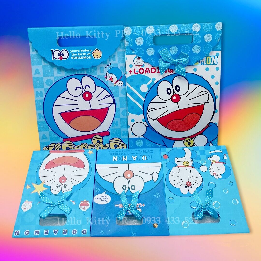 Túi giấy đựng quà Doremon Doraemon