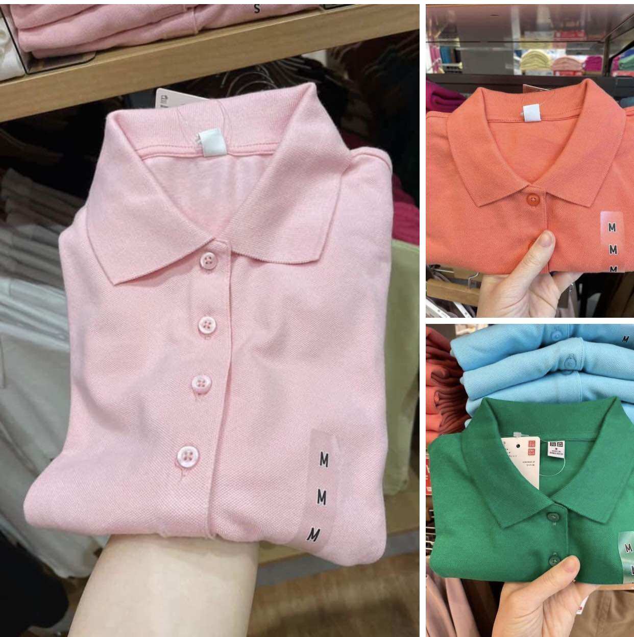 Áo thun polo uniqlo nội địa nhật
