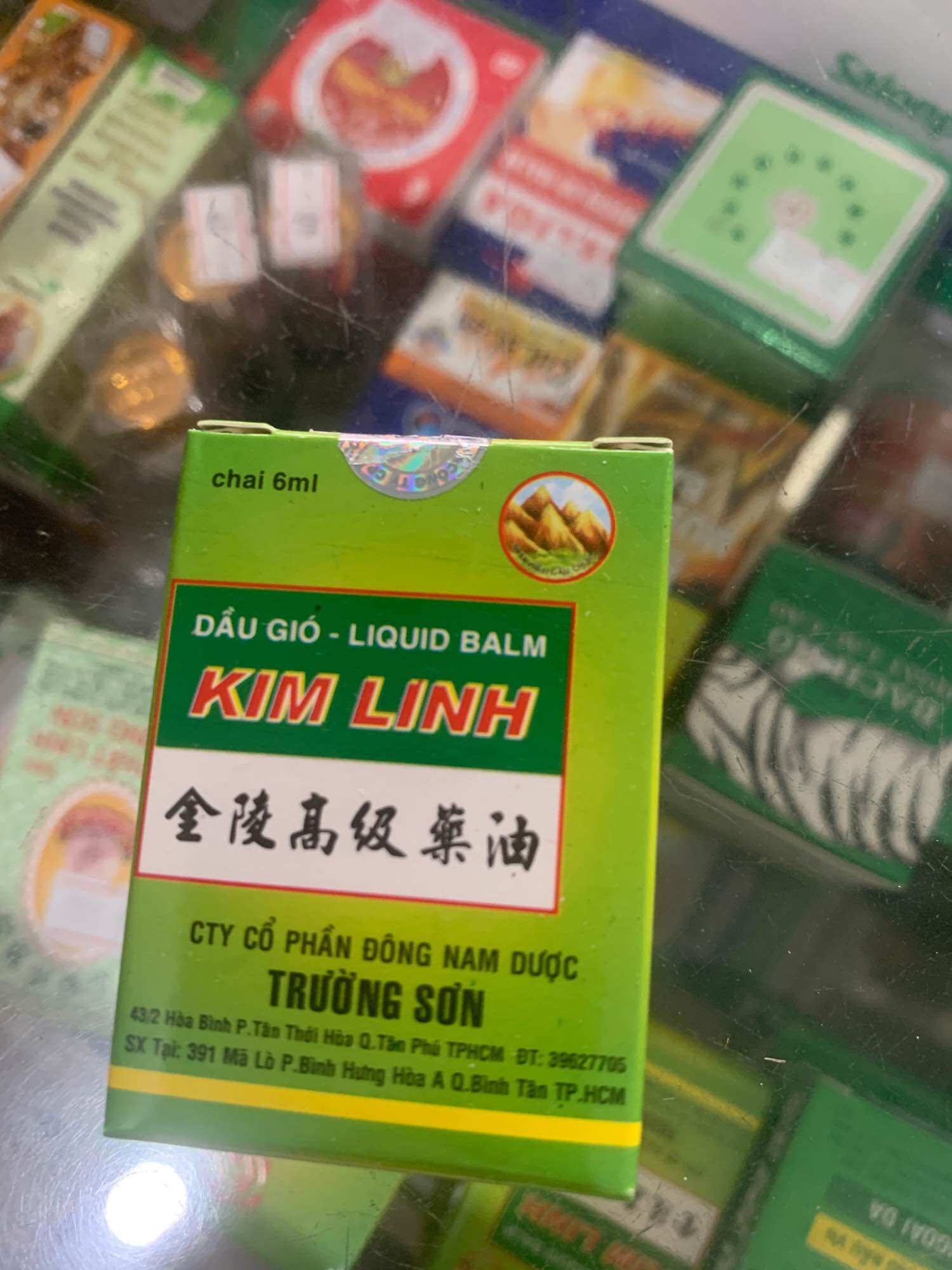 Dầu gió kim linh