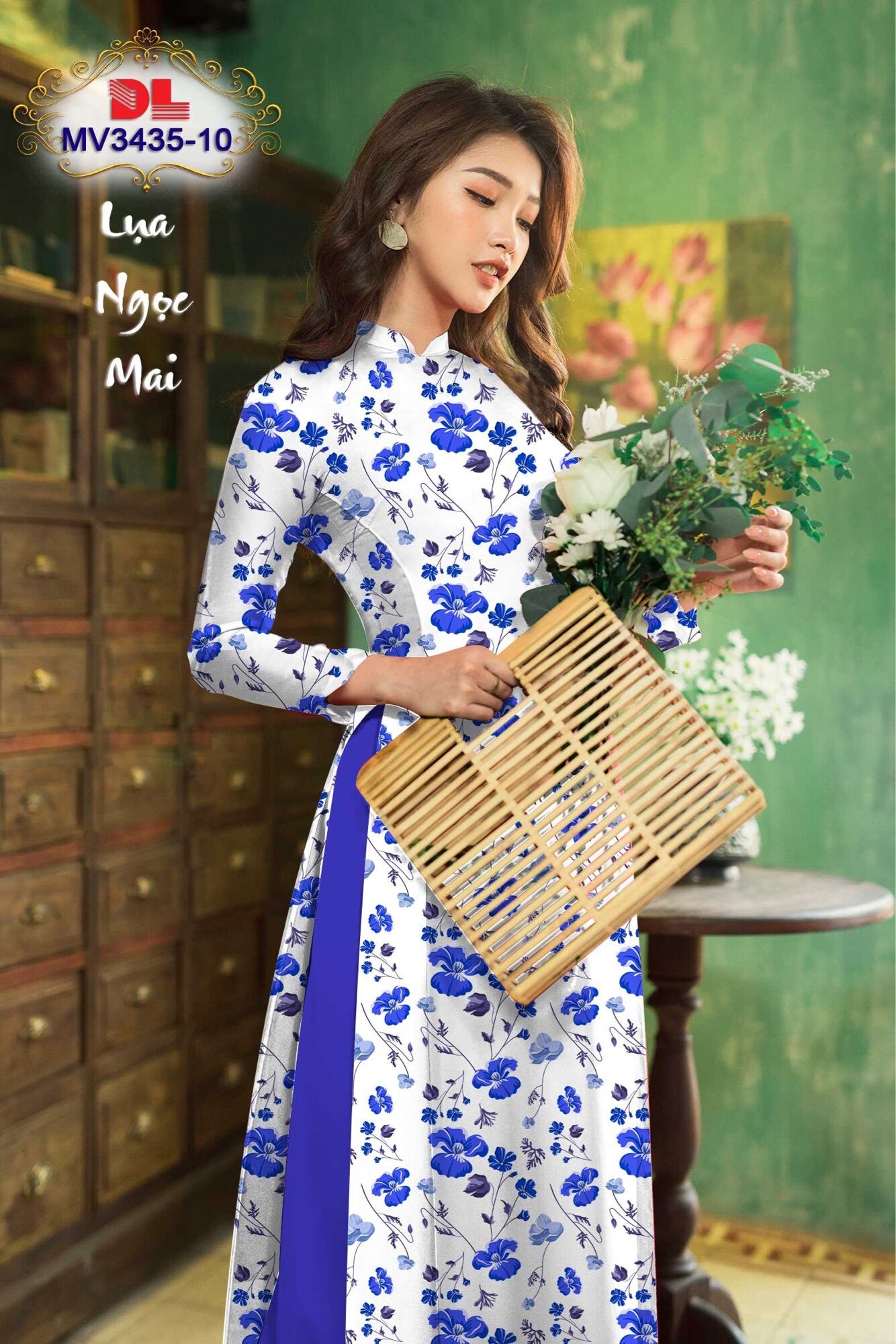 Vải áo dài trắng