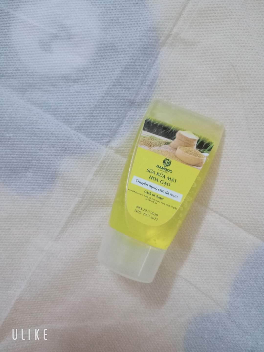 Sữa Rửa Mặt Hoa Gạo Bamboo