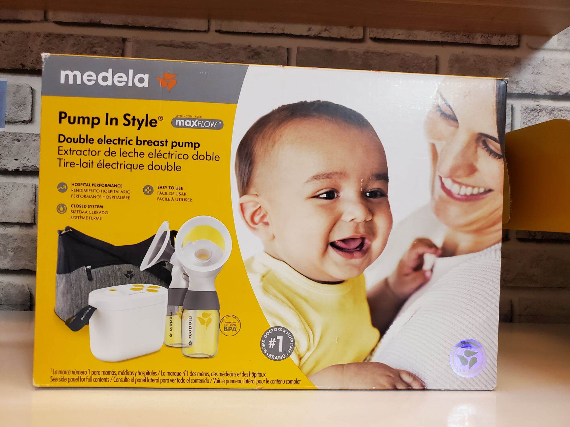 Máy hút sữa Medela MaxFlow bản đầy đủ mới nguyên tem hộp