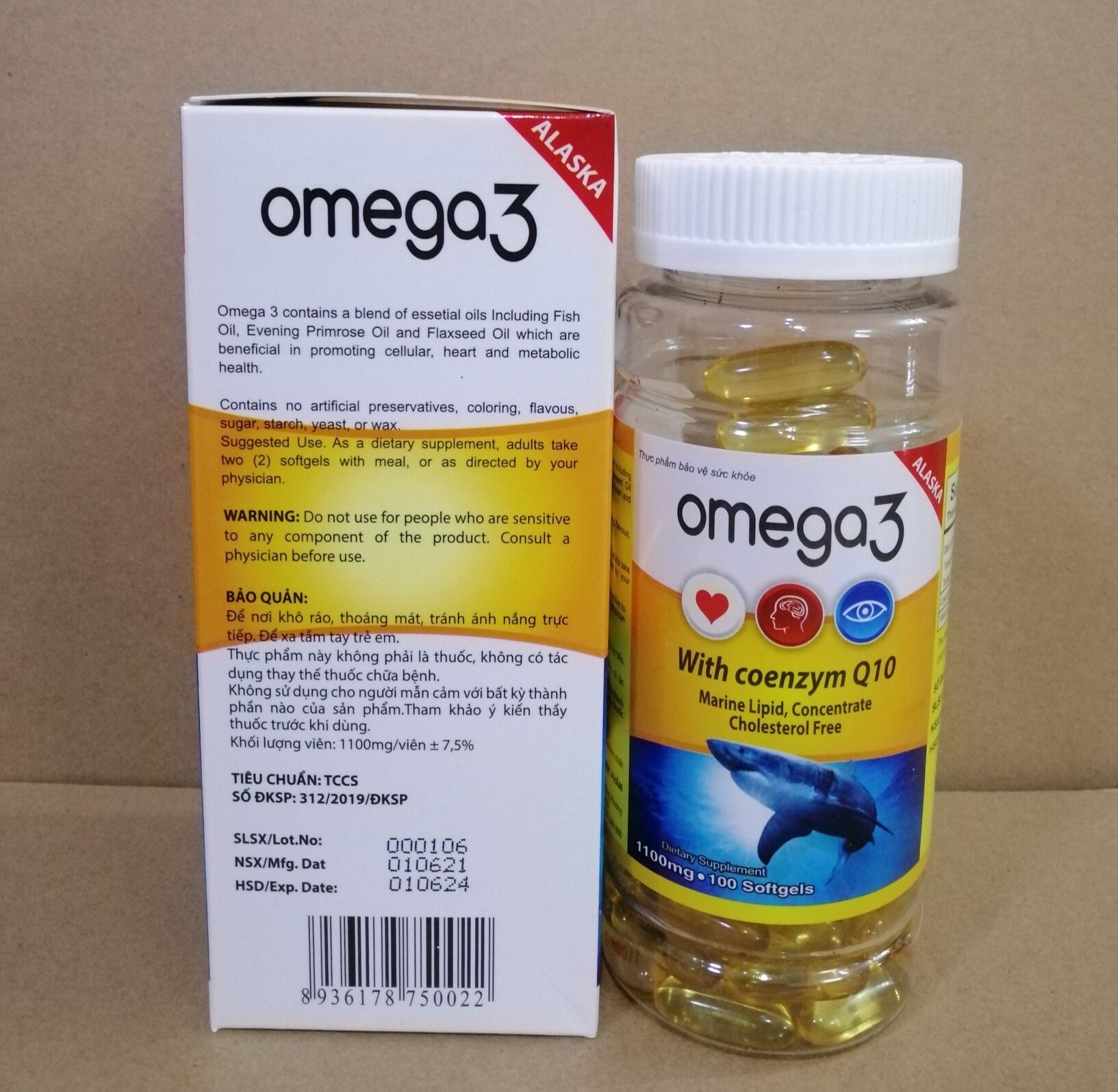 Alaska-Omega-3 #Dầu-Cá giúp bổ mắt,