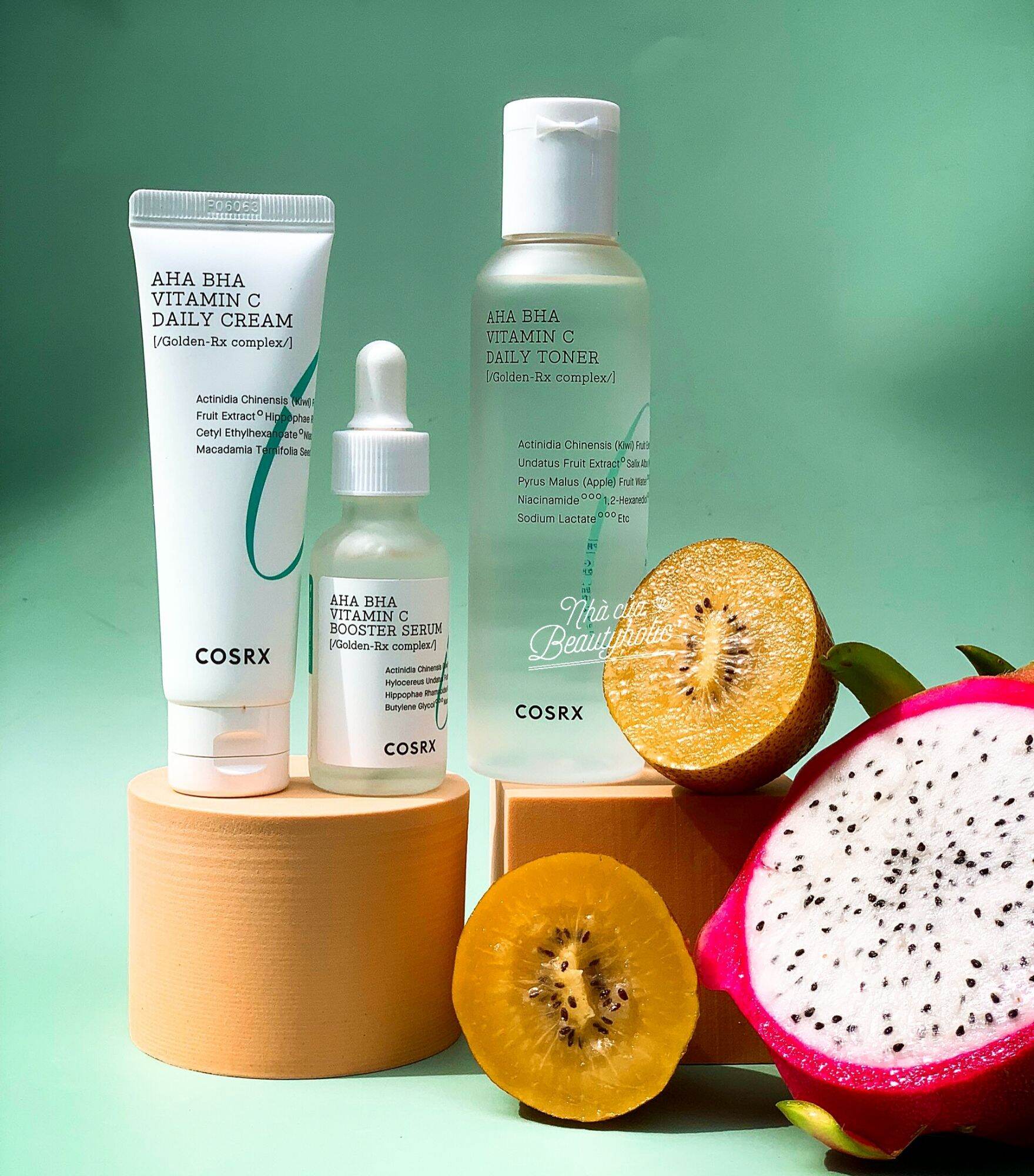 [Nhacuabeautyholic] Dòng dưỡng COSRX AHA BHA VITAMINC