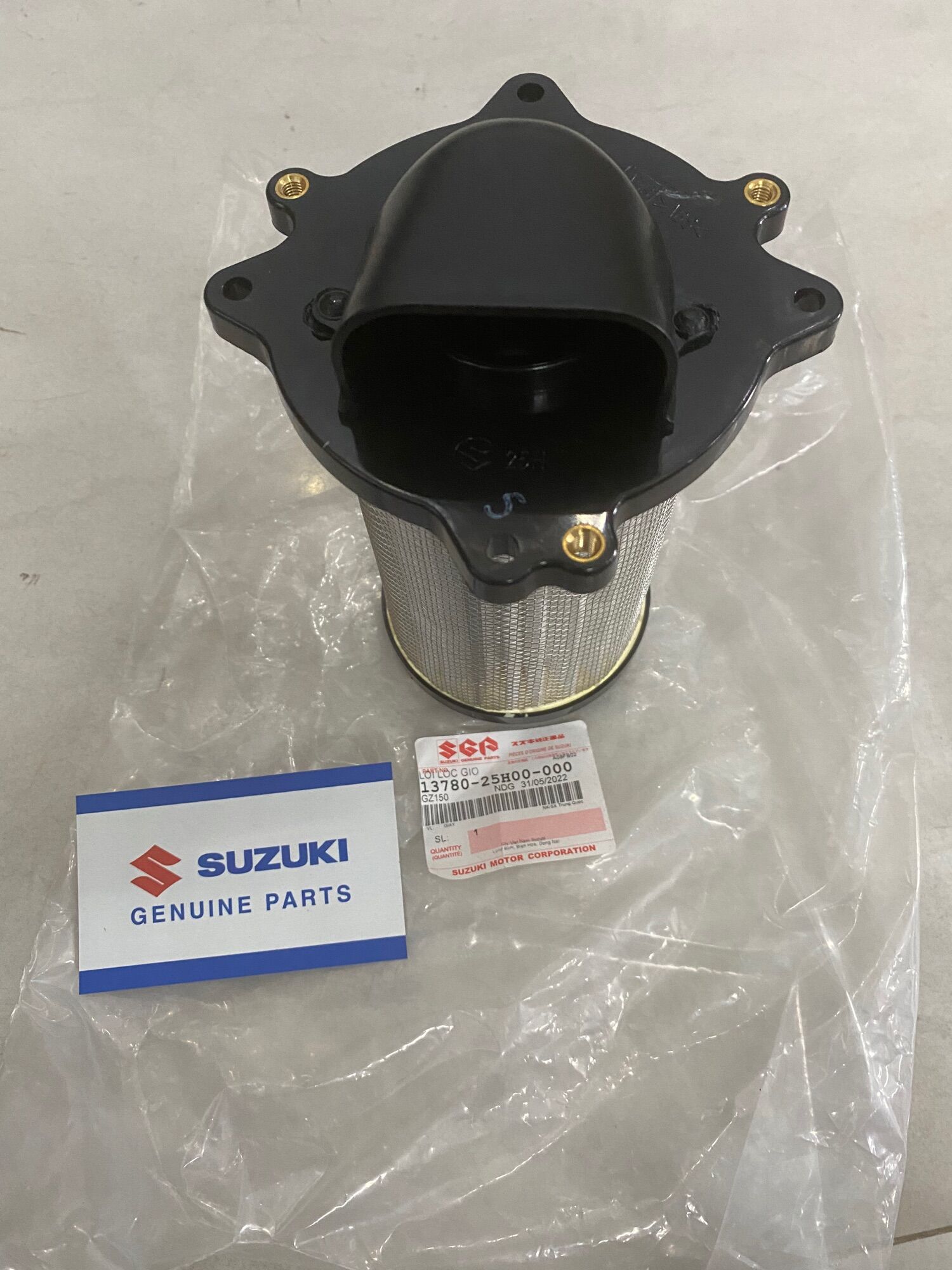 Lọc gió gz150 suzuki chính hãng