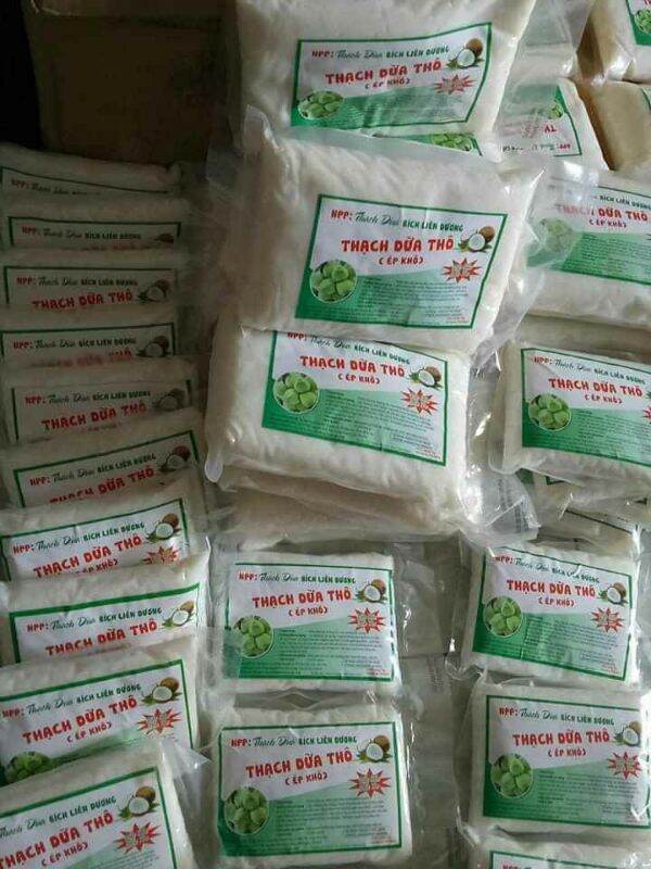 thạch dừa ép khô  SỢI BÚN DÀI 1kg