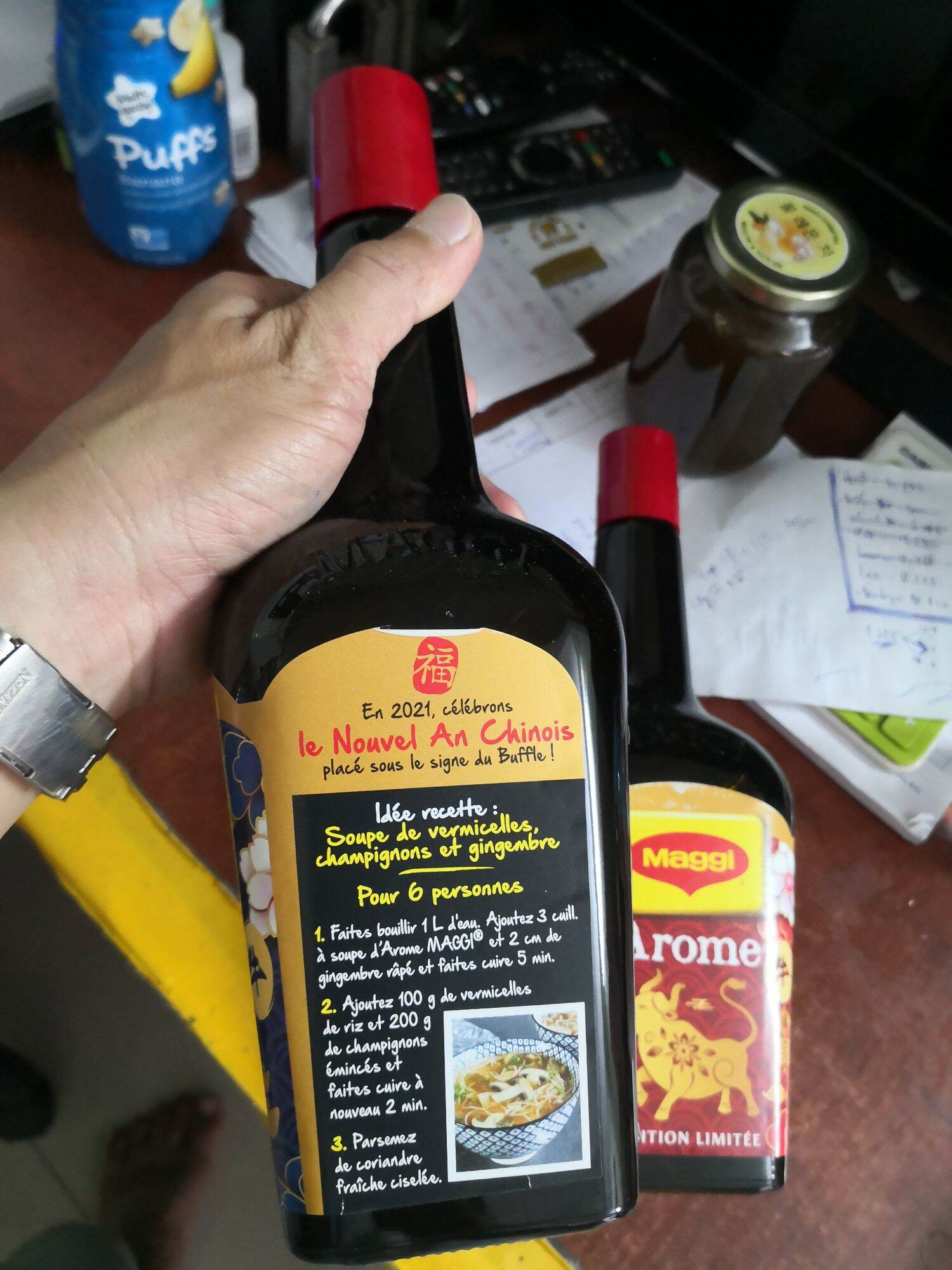 1 CHAI NƯỚC TƯƠNG MAGGI 810ML NHẬP KHẨU PHÁP