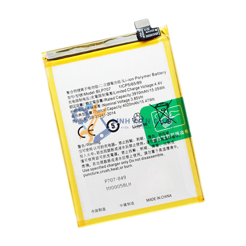 Pin cho oppo f11 cph1911 4020mah zin - hàng nhập khẩu