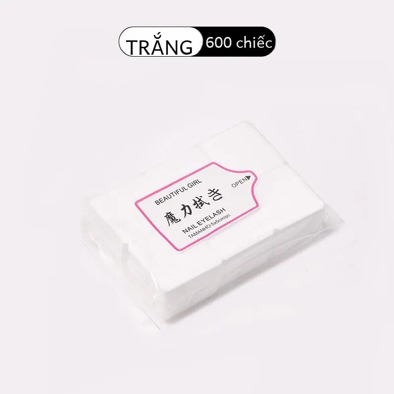 600 cái/gói lint-miễn phí lông mi keo lau giấy Gel đánh bóng Remover sạch tháng của keo chai miếng bông làm đẹp công cụ làm sạch