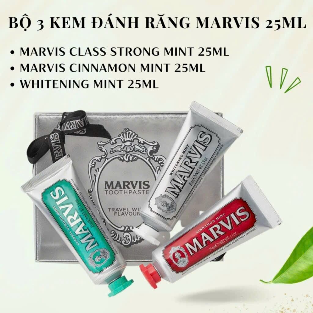 Marvis Toothpaste - Whitening Mint 85ml - Blue