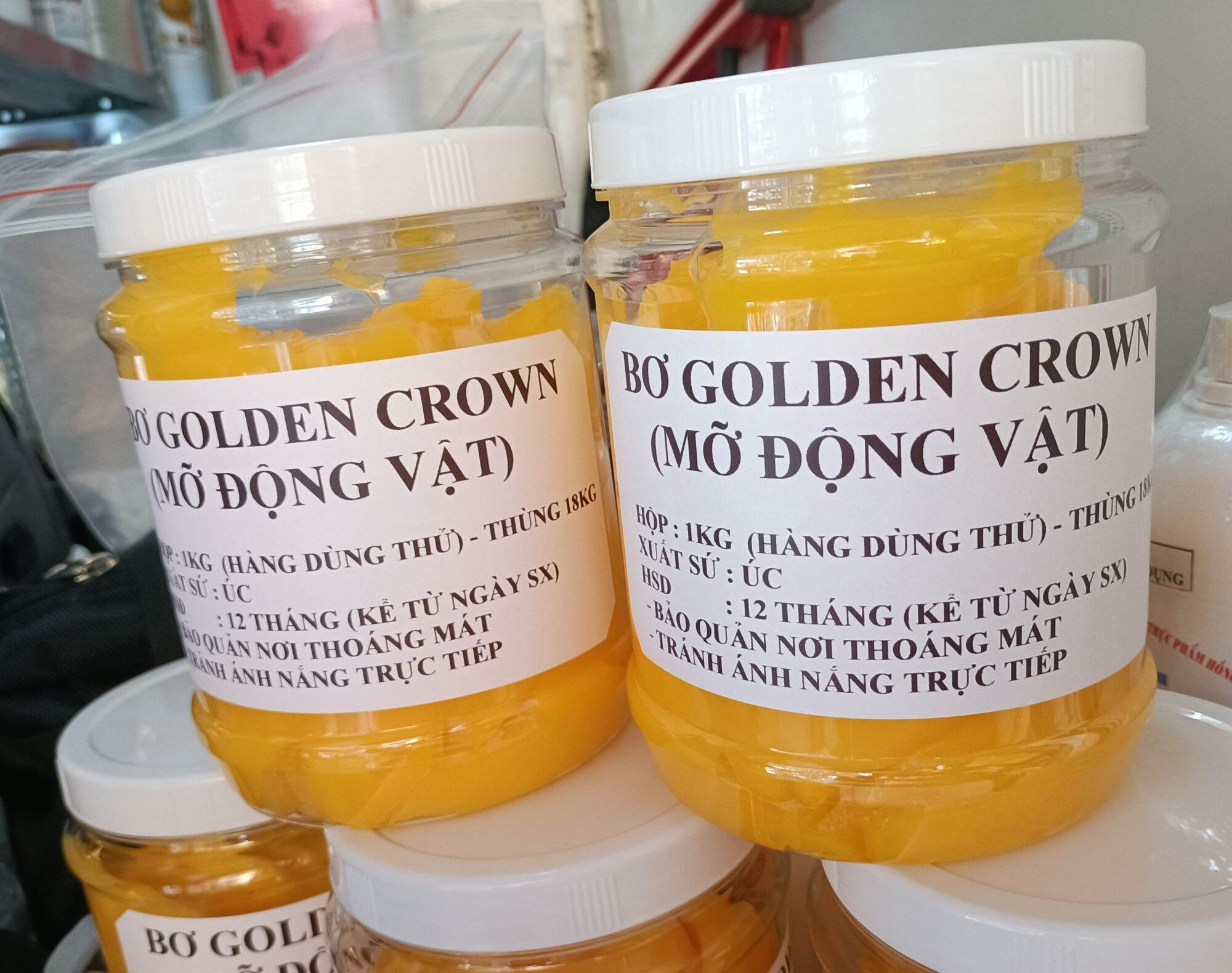 [HCM]Bơ Úc Golden Crown (Bơ Động Vật) hộp 1kg