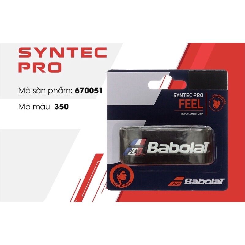 Babolat Syntec Pro - quấn cốt màu đen