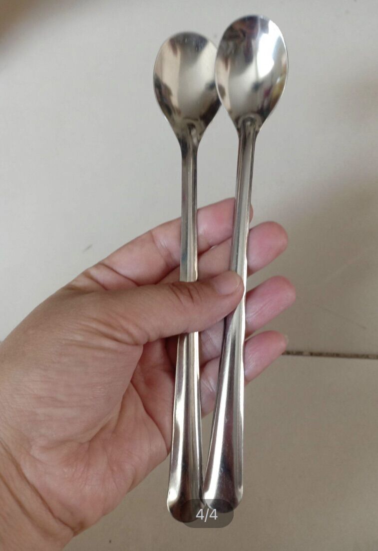 💥 Sỉ_ 50 Muỗng Cà Phê inox, Loại Dài (dài 19cm)