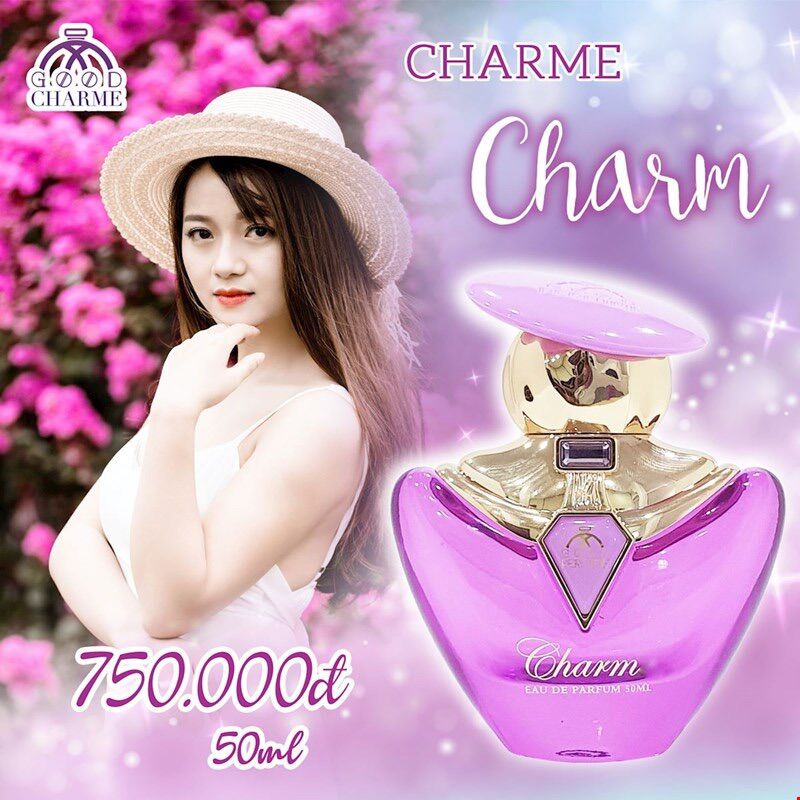 Nước hoa nữ Good cha.rm 50ml (tím )