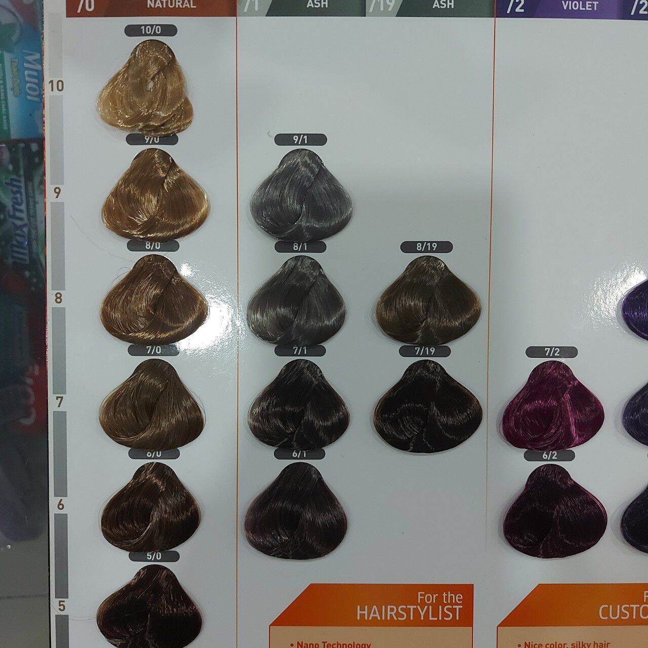 THUỐC NHUỘM TÓC LAVOX & OXY TRỢ NHUỘM (KHÔNG CÓ MÃ 0/000)