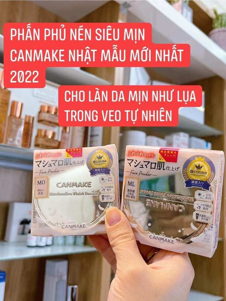Phấn phủ Canmake 10g Nội địa Nhật chính hãng