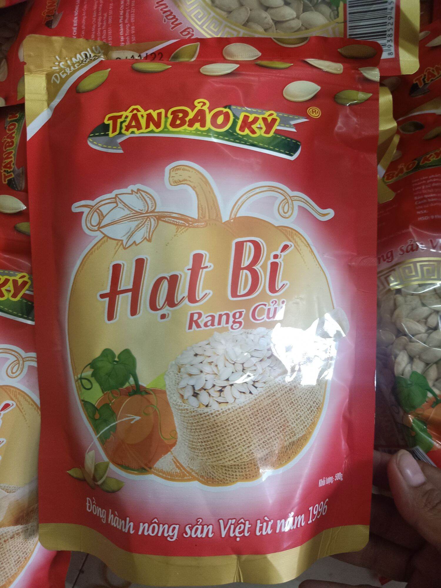 Hạt bí tân bảo ký 500gr