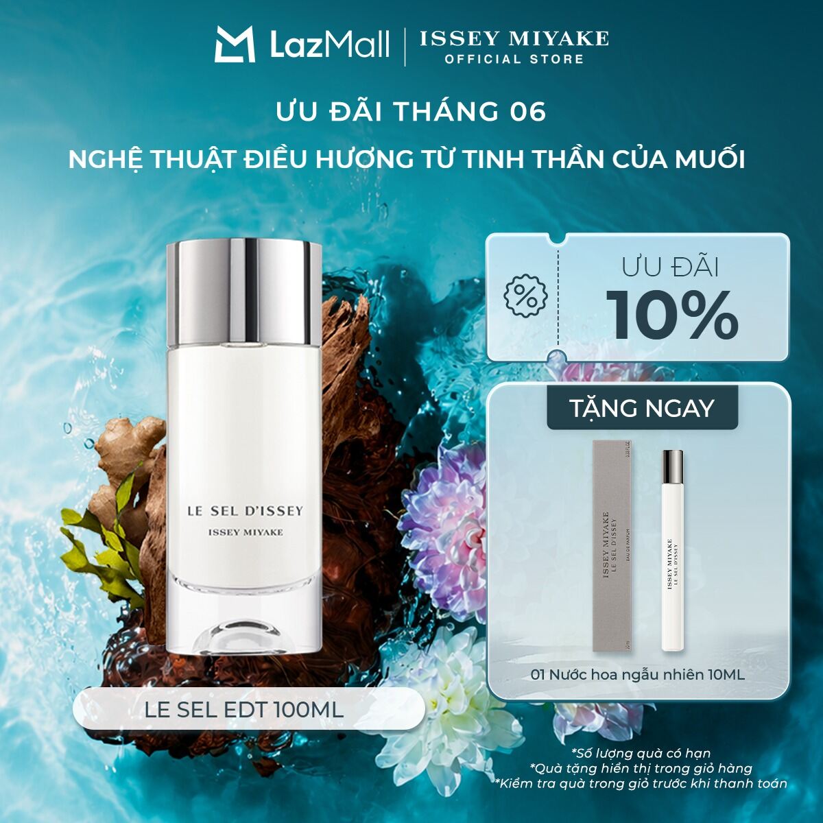 Nước Hoa nam Issey Miyake Le Sel d'Issey EDT 100ml