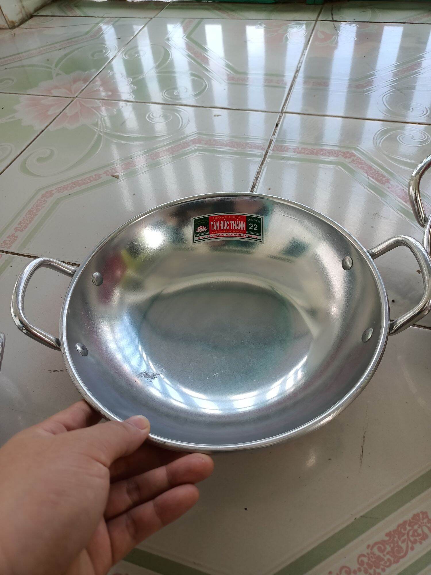 chảo cắt xi bầu Tân Đức Thành