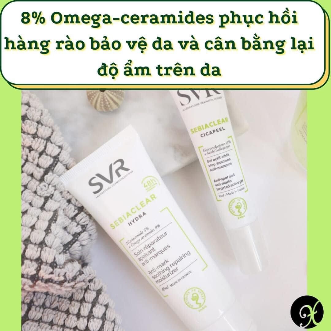 [ Bill Pháp] Kem Dưỡng Ẩm SVR Hydra Dành Cho Da Dầu Mụn 40ml