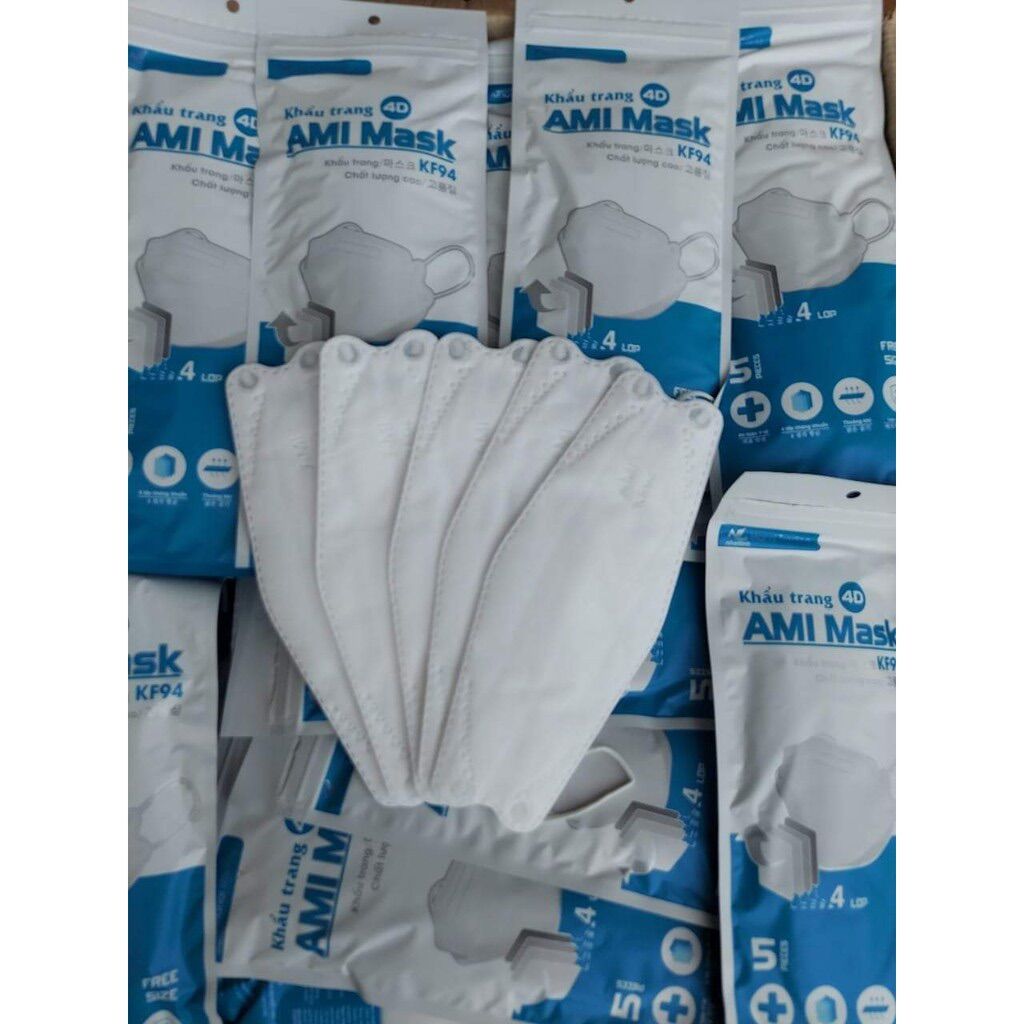 [Mã FreeShip] Sỉ thùng khẩu trang Ami KF94 thùng 300 chiếc