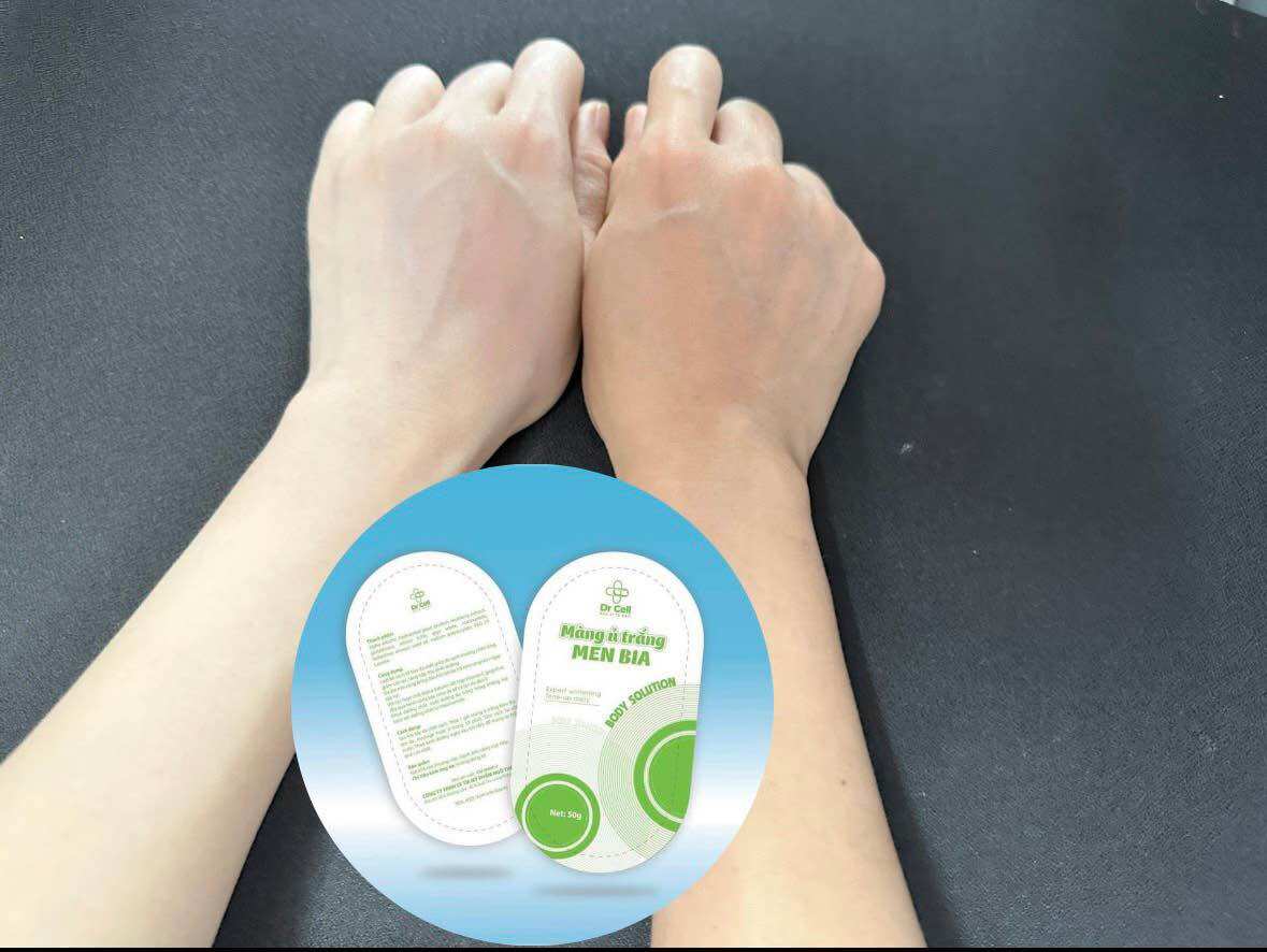 [ Tặng Màng ủ trắng men bia] Body Chống Nắng Coconut DR CELL 200g
