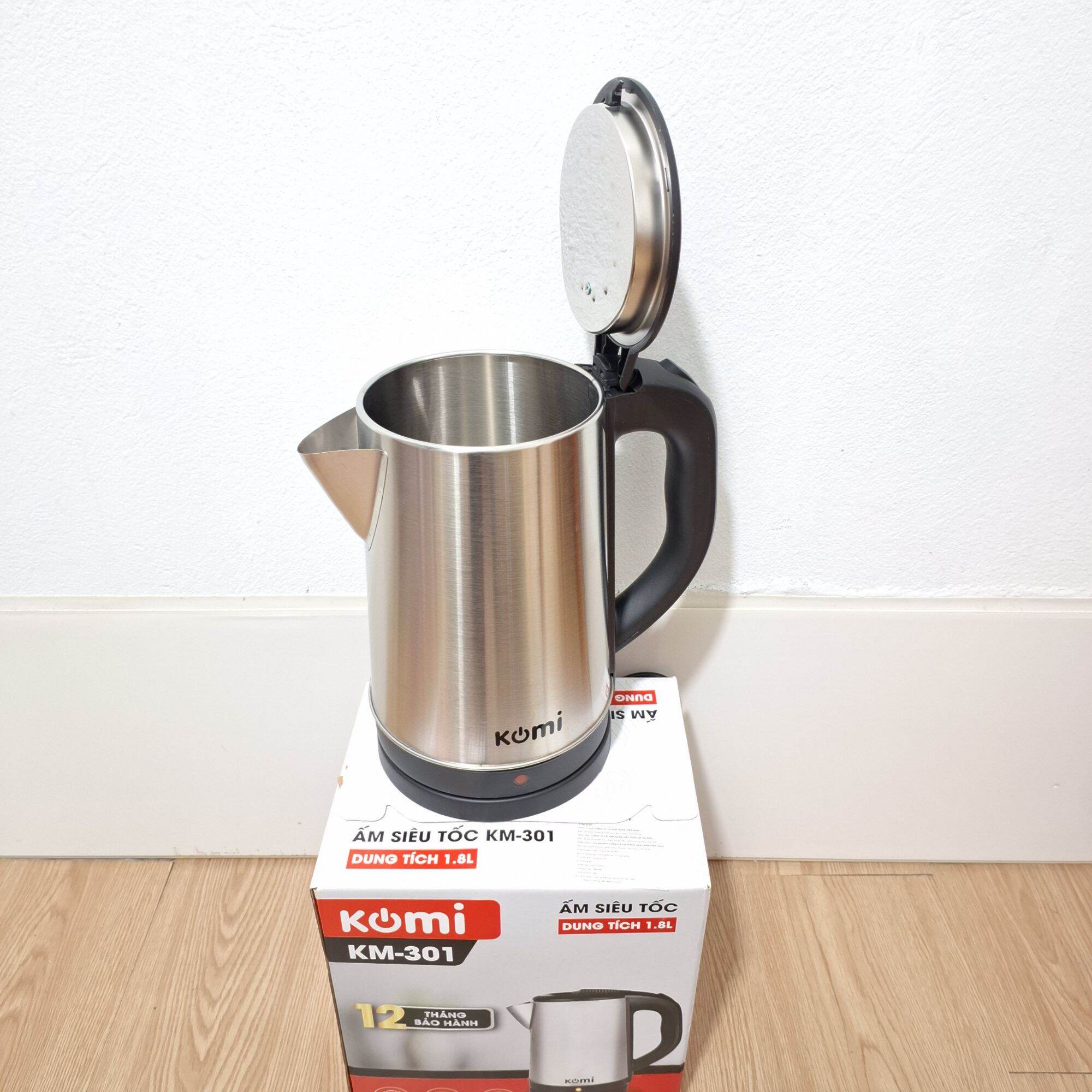 Ấm siêu tốc Kipor 1.8L. Hàng chính hãng