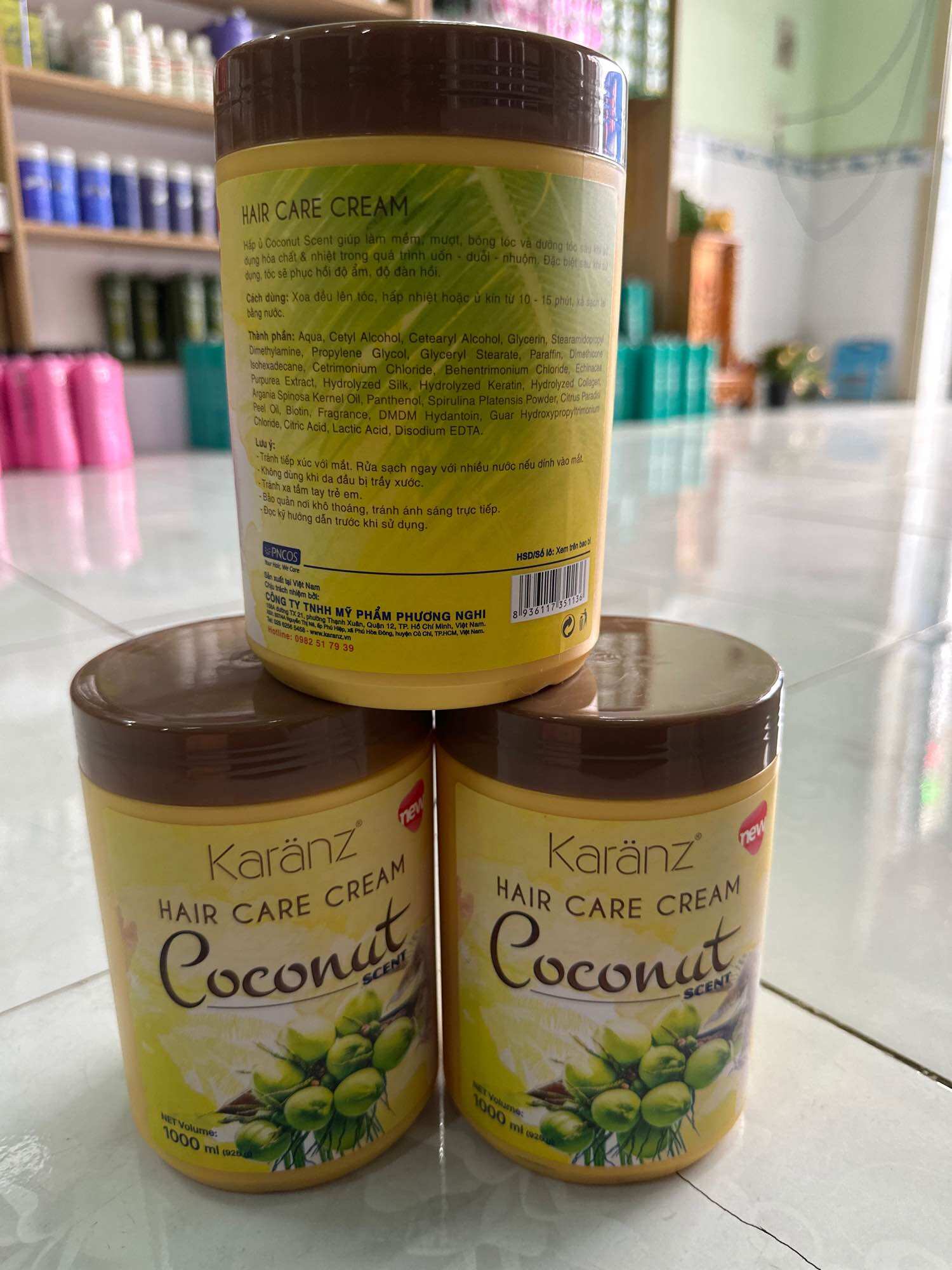 HẤP DẦU DỪA KARANZ 1000ml