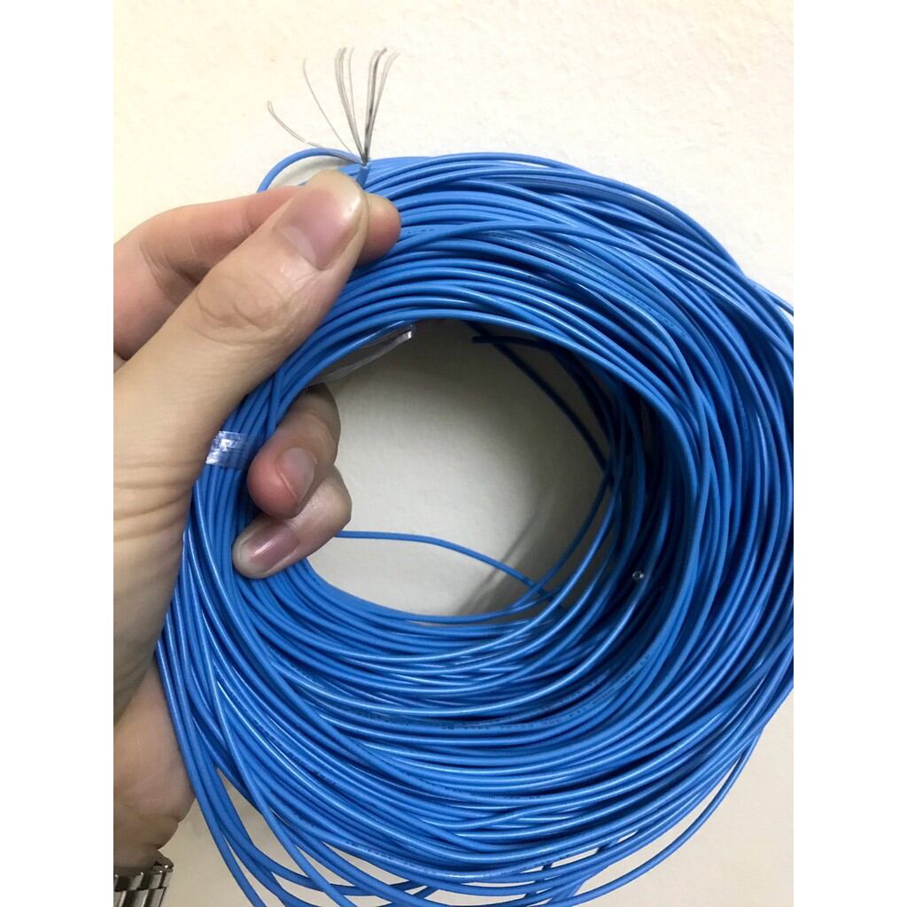 10mét Dây điện đơn mềm _lõi đồng 0.3mm