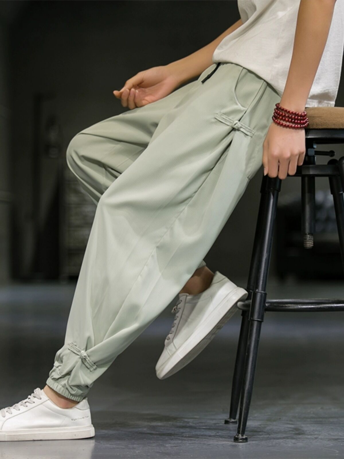 Quần Dài Thể Thao Nhanh Khô Thủ Công Harem Lantern Dành Cho Nam Mùa Xuân Hè Quần Dài Thường Ngày Thời Trang Thương Hiệu Quần Dài Chín Điểm