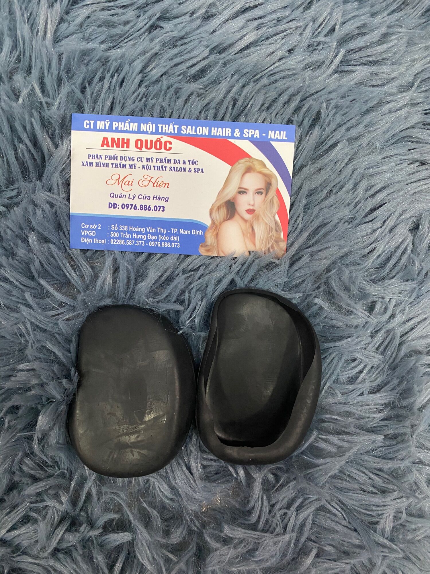 Chụp tai cao su nhuộm tóc