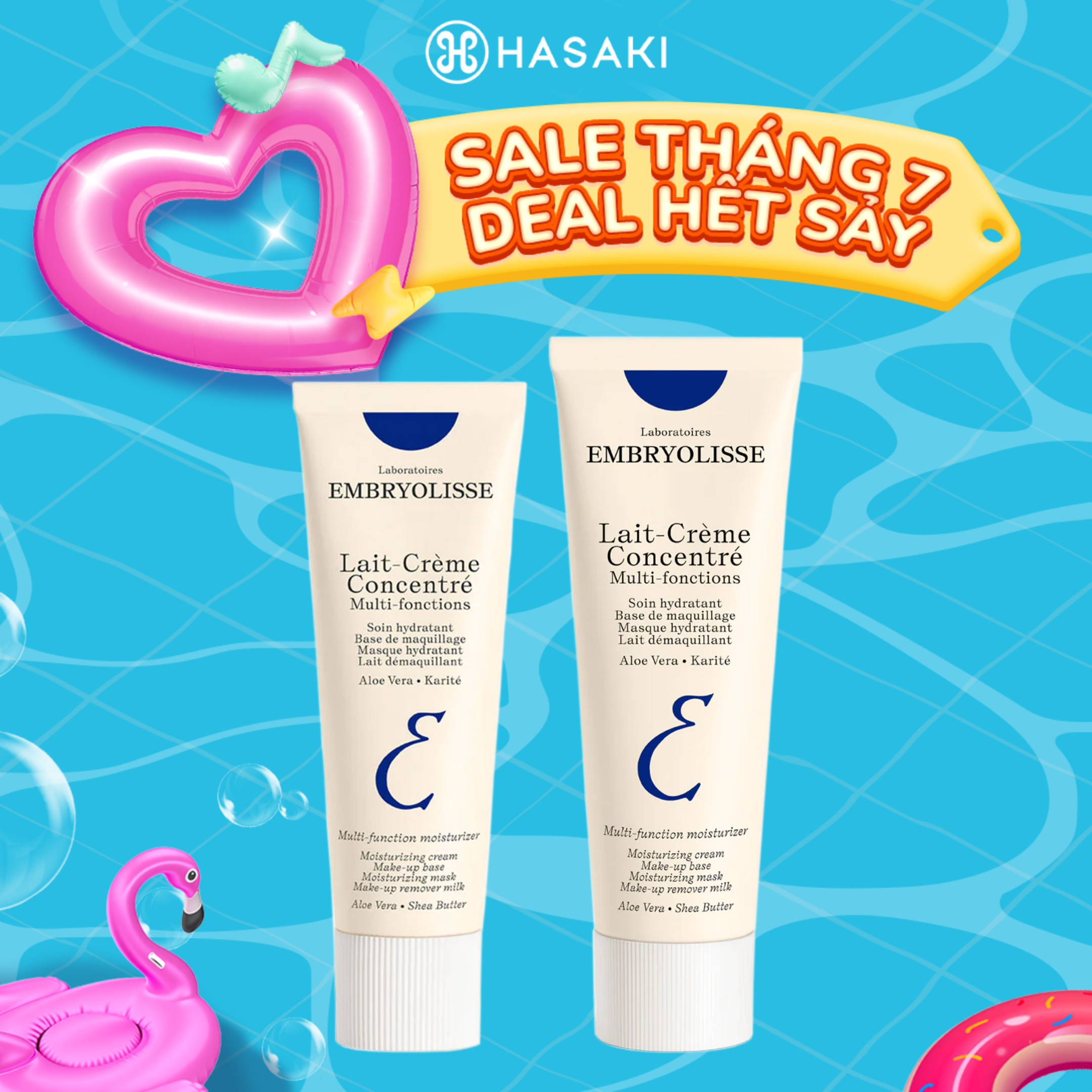 [DAILY] Kem Siêu Dưỡng Ẩm Embryolisse Hỗ Trợ Phục Hồi Da Lait Creme Concentre Hasaki Sản phẩm chính hãng