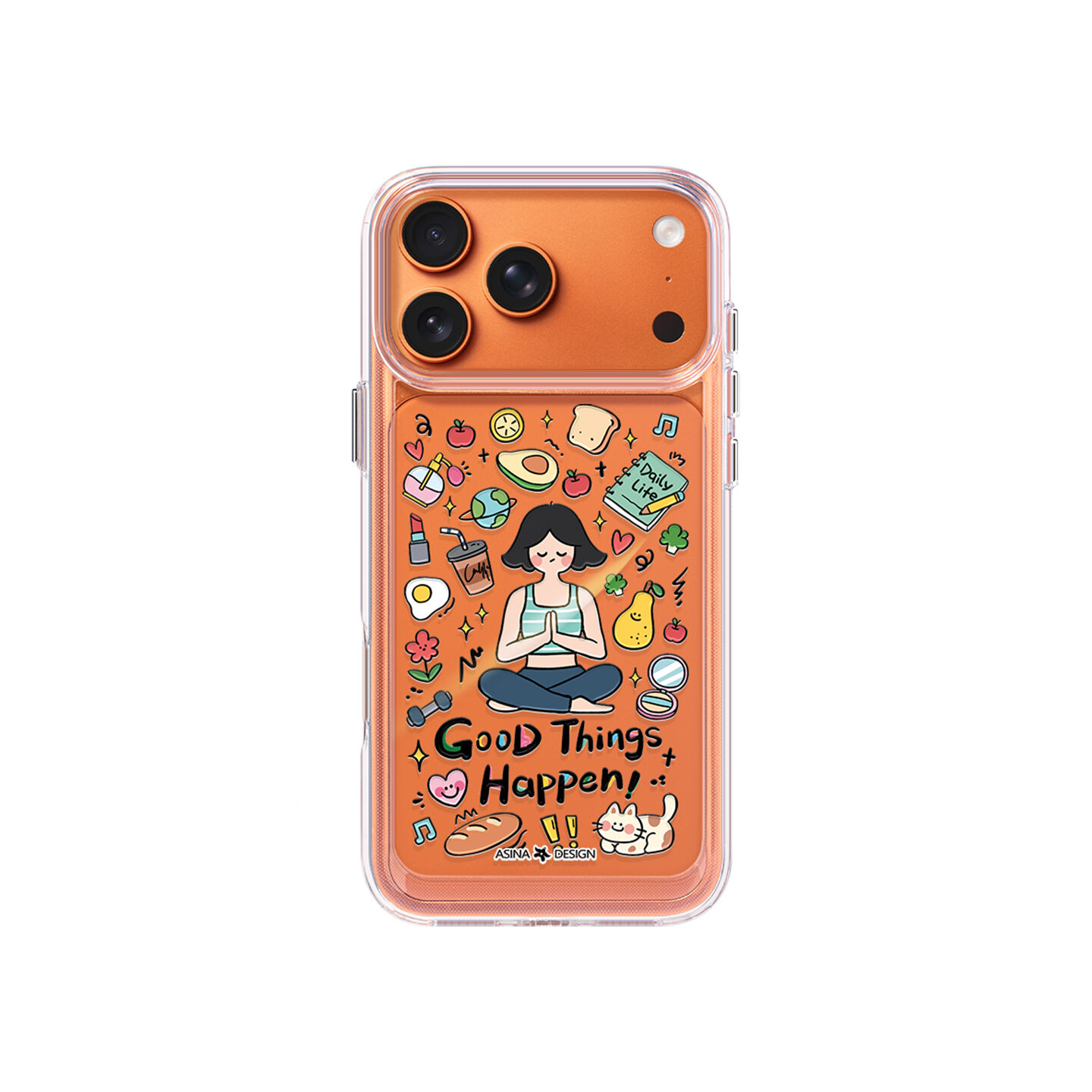 Cute Soft Edge Full Coverage iPhone 16 Pro 17 Pro Max 14 PM Case