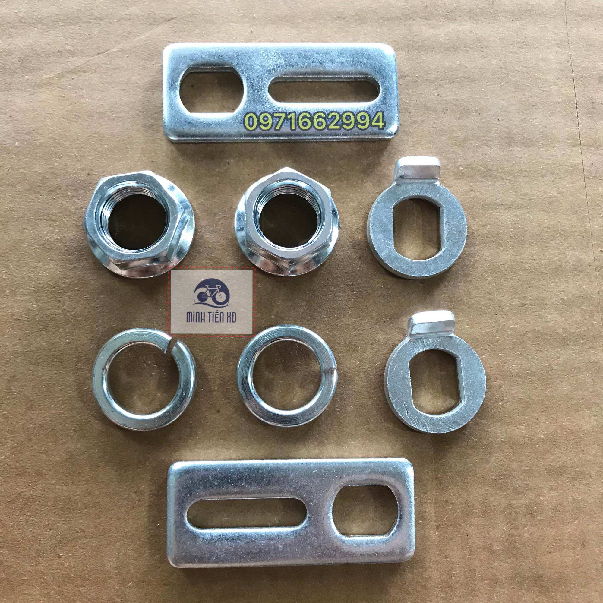 Ốc trục động cơ sau xe điện xmen, 133s