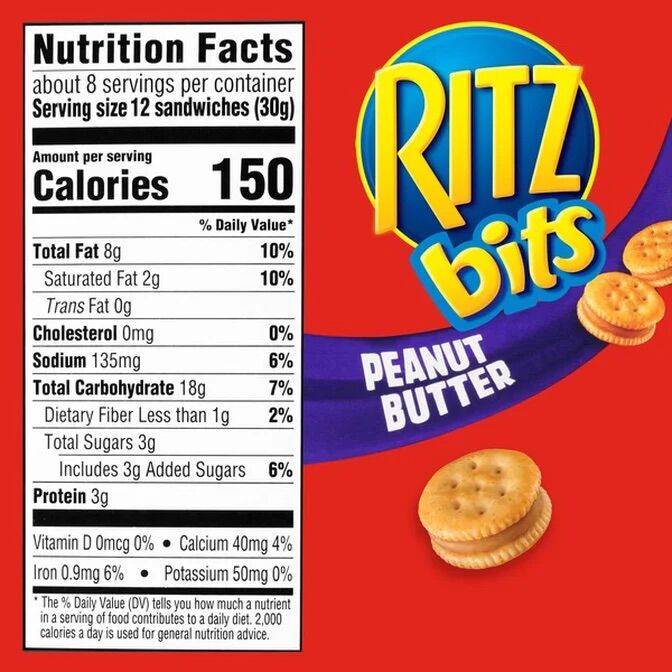 Bánh Ritz bits mini vị Cheese ,249g
