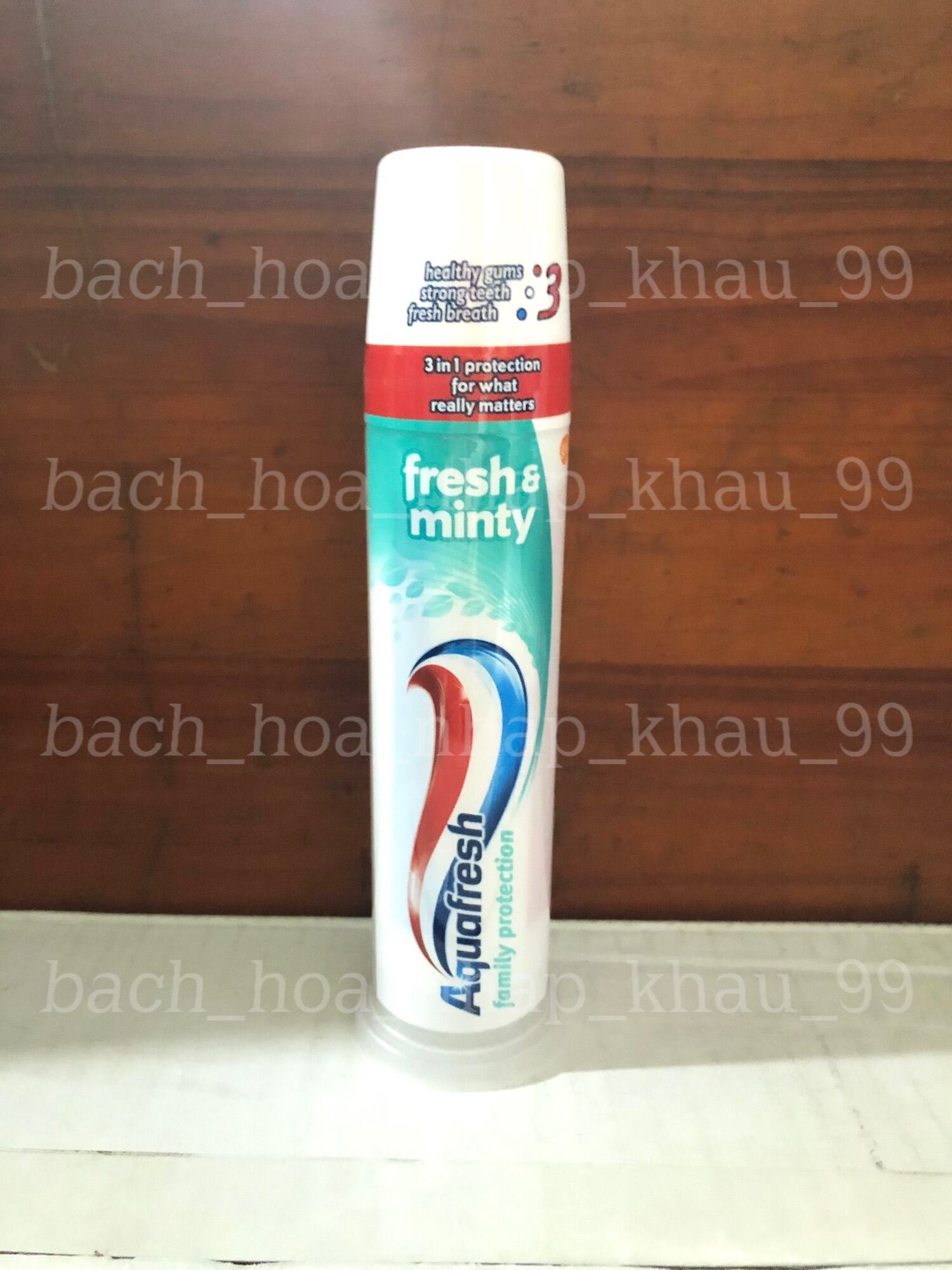 Kem đánh răng aqua fresh family protection - dạng ống - 100ml - ảnh sản phẩm 1