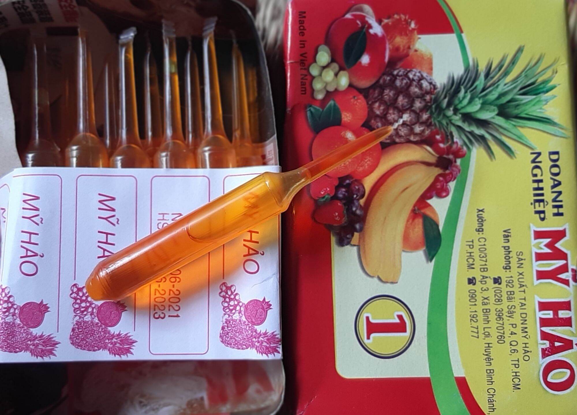 3 ống màu dạng nước MỸ HẢO ( màu thực phẩm )
