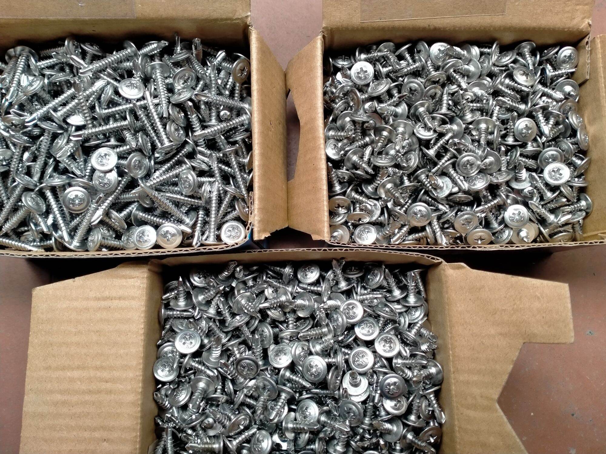 Vít inox 304 tự khoan đầu dù túi 1kg