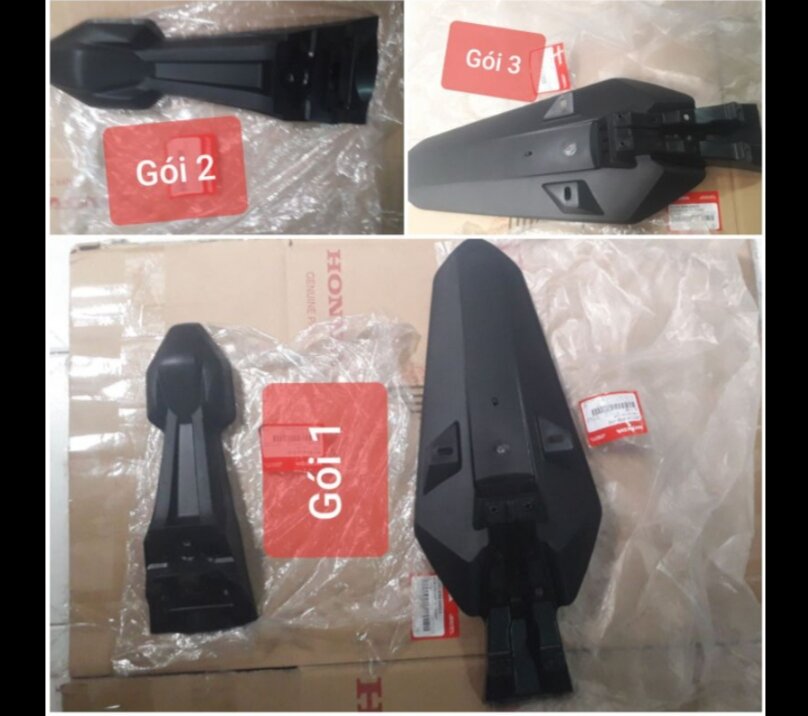 Dè sau (đuôi sau nhựa đen, chắn bùn sau) winner v1, có bán lẽ