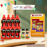 Combo 8 chai Tương ớt CHIN-SU MN 250gr+ 1chai Xốt muối ớt CHIN-SU xanh 200gr + 1chai Xốt muối ớt CHIN-SU đỏ 200gr