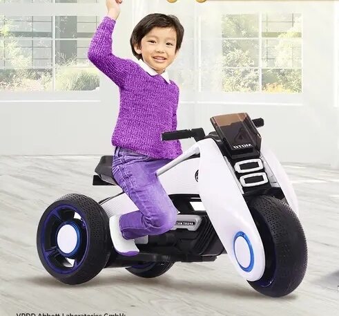 Xe điện cho bé _ xe máy điện cho bé, trẻ em _ kid's motorcycle _ size lớn, 2 động cơ_ nextioo _ bdq 6188