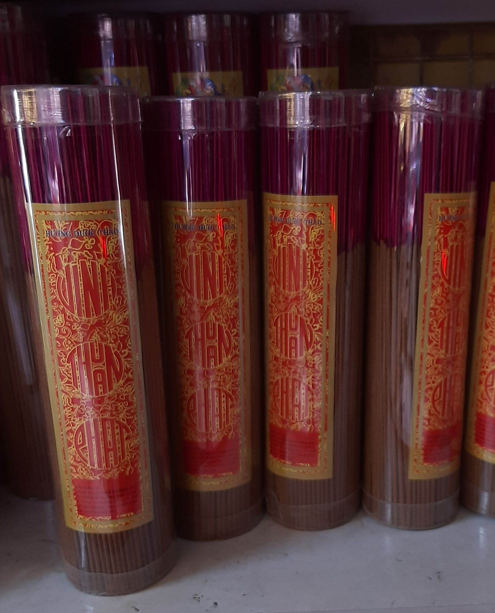 Nhang thảo mộc Vĩnh thuận phát 4 tấc ,300 cây/1 ống