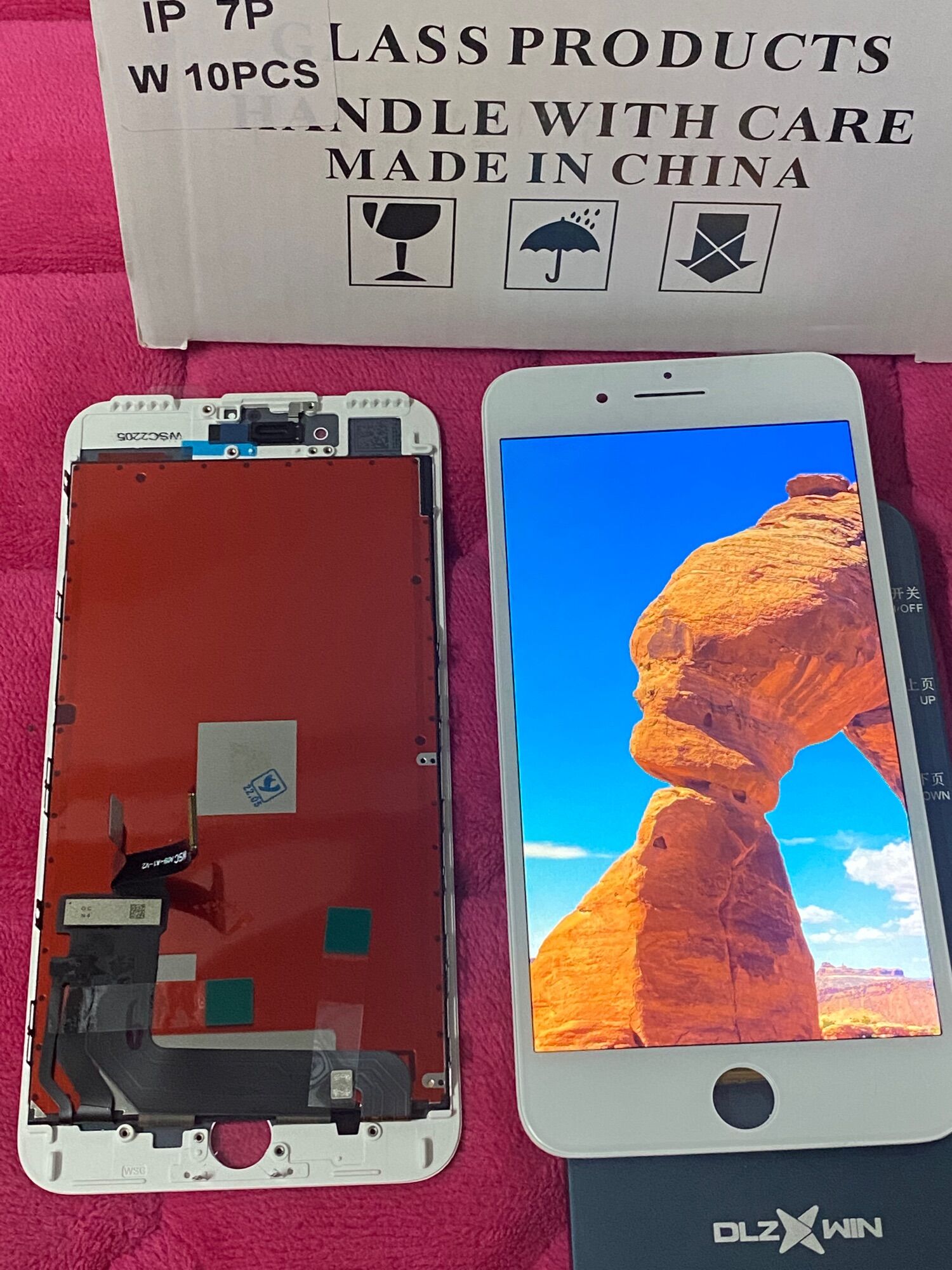 Màn hình ip 6-7-8 plus đẹp 9/10 màn zin