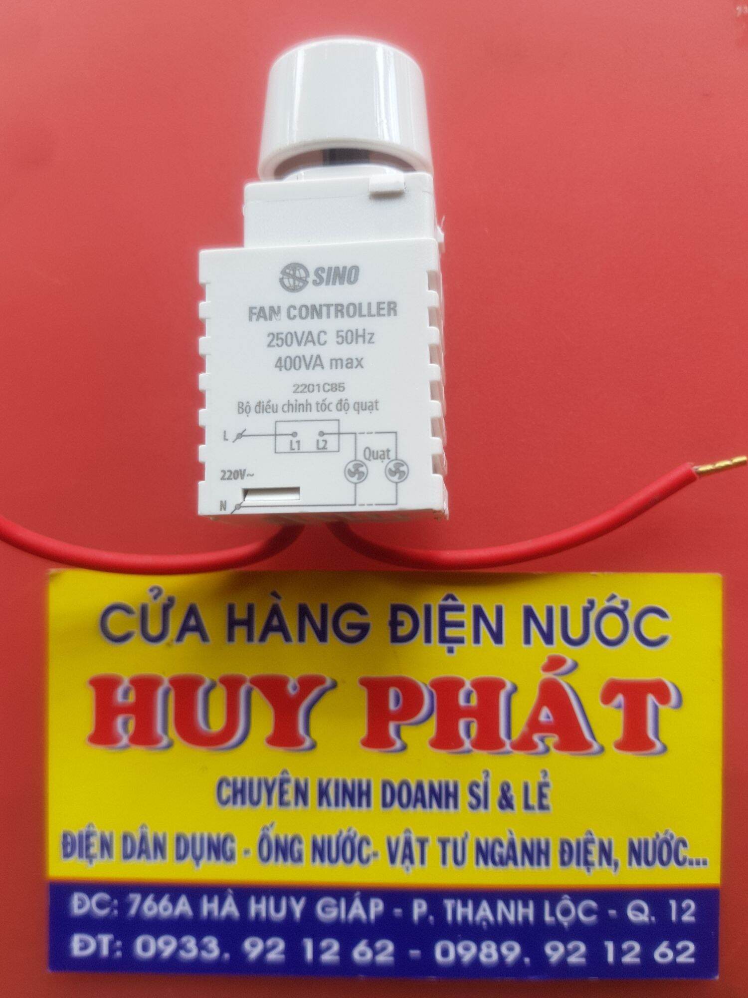 [HCM]Dimmer quạt sino (bộ điều chỉnh tốc độ quạt)
