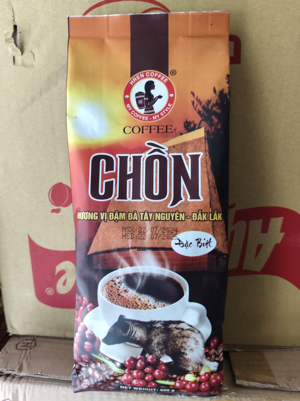 Cà phê chồn tây nguyên - 500g
