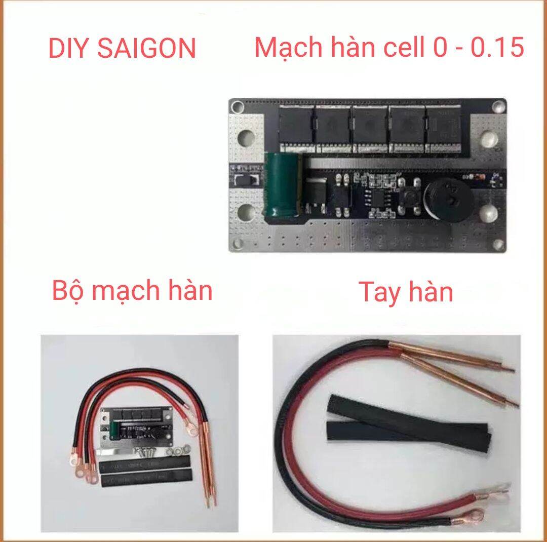 Mạch Hàn cell pin di động 12v v2