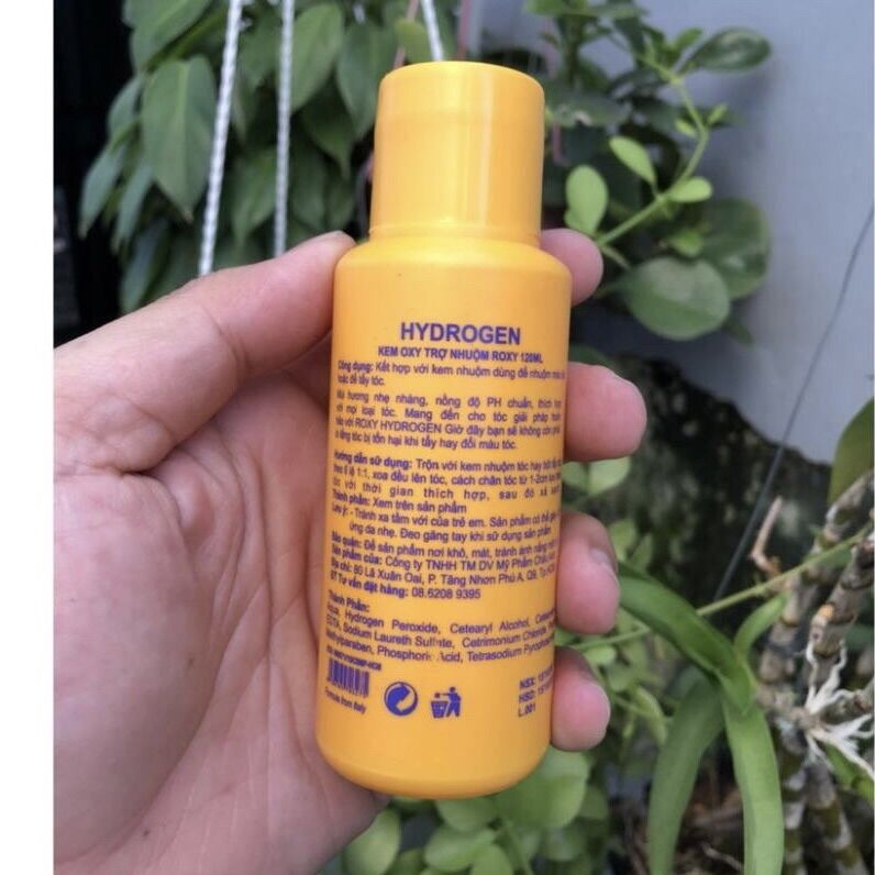 [HCM]Kem oxy trợ nhuộm cao cấp Oxy thơm Roxy 120ml